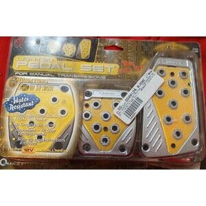 NEW Lighted Pedal Set for Manual Transmission 12V Yellow 7724